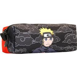 Karactermania naruto Black Fan Square Κασετίνα Γκρι 03544