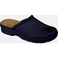 Δερμάτινες Παντόφλες Crocs AXON LEATHER SLIPPER - Μπλε Σκούρο