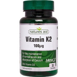 Natures Aid Vitamin K2 30 Κάψουλες
