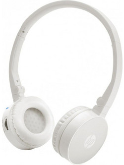HP H7000 Ασύρματα Bluetooth Ακουστικά On Ear Λευκά