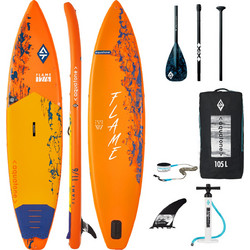 Aquatone Flame 12'6" Φουσκωτή Σανίδα SUP Touring 381cm