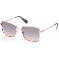 Max & Co MO0016 33B Γυναικεία Γυαλιά Ηλίου Τετράγωνα Μεταλλικά Χρυσά με Μαύρο Καθρέπτη Φακό
