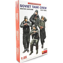 MiniArt Soviet Tank Crew 1970-1980 Winter Uniforms Πλαστική Φιγούρα Μοντελισμού 1:35