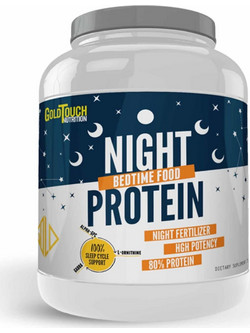 Gold Touch Nutrition Night Chocolate Πρωτεΐνη Όγκου 750gr