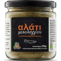 Βιολογικό Αλάτι Μεσολογγίου με Βιολογικά Βότανα 400γρ. Ελληνικό, Βιοδύναμη 1628