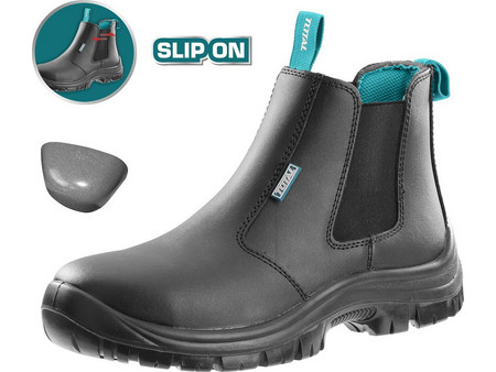 Total Μποτάκια Ασφαλείας SB Μαύρα TSP209SB