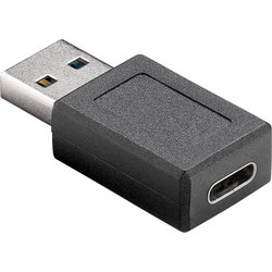GOOBAY αντάπτορας USB 3.0 σε USB Type-C θηλυκό 45400, μαύρο 45400