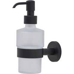 Dispenser μπάνιου Επίτοιχo Emily Nero Matt Mαύρη 635952