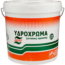 Hydroton Υδροχρωμα Emulsion Λευκό 10lt