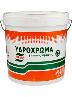 Hydroton Υδροχρωμα Emulsion Λευκό 10lt