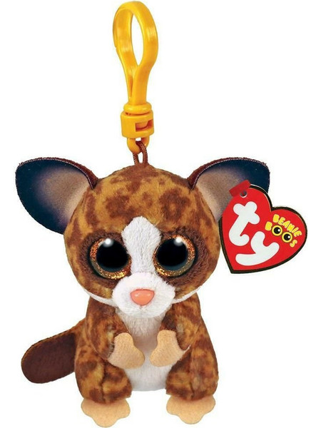Ty Beanie Boos Μωρό Γαλάγος Καφέ με Κλιπ 1607-35251
