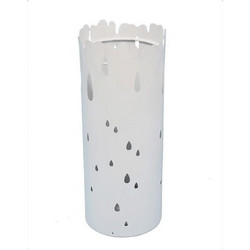 Inart Ομπρελοθήκη Λευκή 20x50x20cm Λευκή 3-70-207-0153