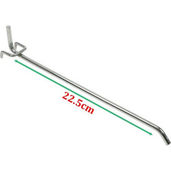 Μονός Γάντζος για Διάτρητη Λαμαρίνα 22,5cm
