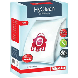 Miele FJM HyClean 3D Efficiency Σακούλες Σκούπας 4τμχ Συμβατές με Σκούπα Miele