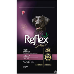 Lider Reflex Plus High Energy Adult Medium & Large with Beef 3kg