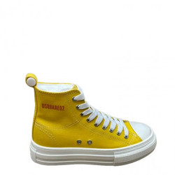 Dsquared2 Ανδρικά Sneakers Μποτάκια Κίτρινα S23SNM02912540-6362
