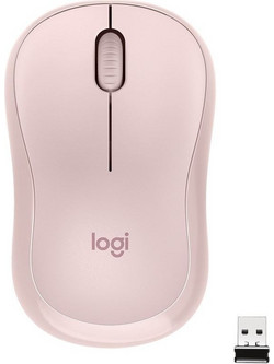 Logitech M220 Silent Ασύρματο Ποντίκι Rose