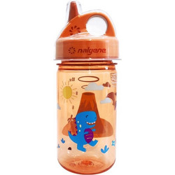 Nalgene Grip-N-Gulp Vulcano Παιδικό Μπουκάλι Πλαστικό BPA Free Πορτοκαλί 350ml
