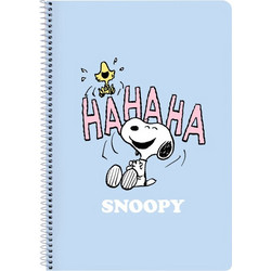 Σημειωματάριο Snoopy Imagine Μπλε A4 80 Φύλλα