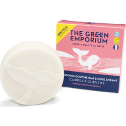 The Green Emporium Κόκκινα Φρούτα Παιδικό Φυτικό Σαμπουάν & Αφρόλουτρο 85ml