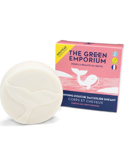The Green Emporium Κόκκινα Φρούτα Παιδικό Φυτικό Σαμπουάν & Αφρόλουτρο 85ml