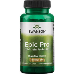 Swanson Epic Pro 25-Strain Probiotic Προβιοτικά 30 Κάψουλες