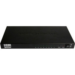 ANGA PS-1008-4K HDMI Splitter, 1 Εισόδου - 8 Εξόδων, 3D 1080P60Hz, HDMI 1.4Α & Τροφοδοτικό 19223