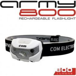 Armytek Army 800 Επαναφορτιζόμενος Φακός Κεφαλής Εργασίας Led 800lm