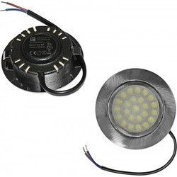 ΣΠΟΤ ΚΟΥΖΙΝΑΣ ΧΩΝΕΥΤΟ ΣΑΤΙΝE LED 4W 240V ΘΕΡΜΟ 21-400066