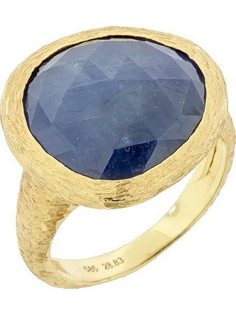 Million Diamonds Γυναικείο Δαχτυλίδι από Χρυσό 14K με Ζαφείρι RK12015