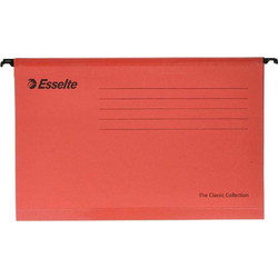 Κρεμαστός Φάκελος Esselte Classic A4 Red 90316
