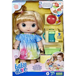 Hasbro Baby Alive Fruity Sips Apple Ξανθιά Κούκλα