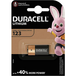 Duracell Ultra Lithium CR123 1τμχ