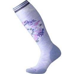 Smartwool W PHD Ski Le Ptrn Purple Mist Σύμμικτο Regular Γυναικεία