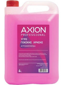 Axion Επαγγελματικό Υγρό Γενικής Χρήσης με Άρωμα Ανοιξιάτικα Λουλούδια 4L