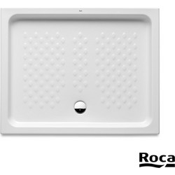 Ντουζιερα Italia 120 x 70 x 10 Παραλληλόγραμμη White A37477B001 Roca