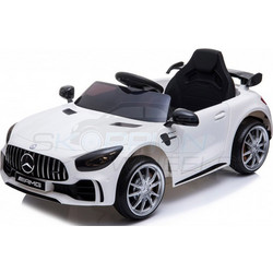 Skorpion Wheels Mercedes Benz Gtr Original License Ηλεκτροκίνητο Παιδικό Αυτοκίνητο Μονοθέσιο με Τηλεχειριστήριο 12V Λευκό