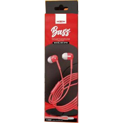Moxom MX-EP55 Handsfree In-Ear 3.5mm Red