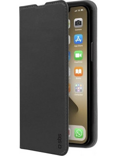SBS Wallet Lite Book Case Black (iPhone 13 Pro Max)