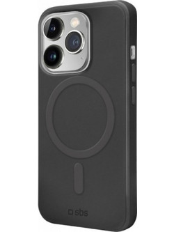SBS Smooth Mag Back Cover Black (iPhone 14 Pro)