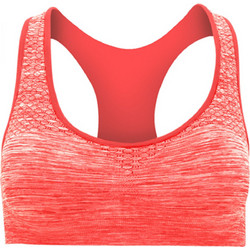 Roly Seamless T-Back Bra Αθλητικό Μπουστάκι με Μέτρια Στήριξη Πορτοκαλί RD6662-Coral