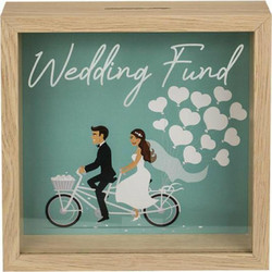 Next Κουμπαράς Ξύλινος Wedding Fund Πράσινος 20x5x20cm 32536 ref10204479