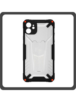 Θήκη Πλάτης - Back Cover, Silicone Σιλικόνη Hybrid TPU Black Μαύρο For iPhone 12 Mini