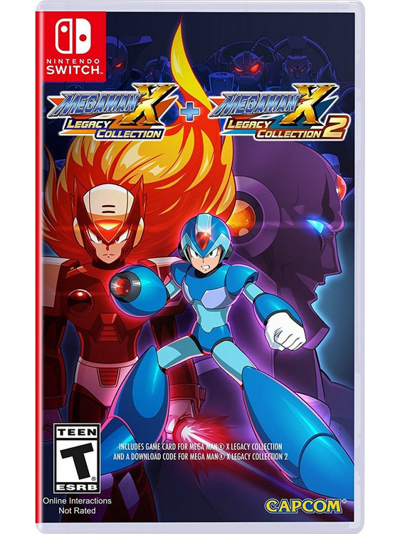 MegaMan X Legacy Collection 1 & 2 Nintendo Switch