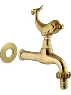 Interflex 097461 Μπαταρία Διακοσμητική Δελφίνι Bronze