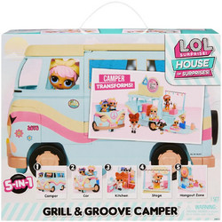 MGA Entertainment L.O.L. Surprise Grill Groove Camper 5 Σε 1