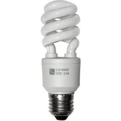 Λάμπα οικονομίας σπιράλ Ε27 11W(απόδοση 55W) 24VDC 2700K θερμό φως 631lm διάρκεια 8000h - 14-50276116