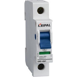 Γενικός ραγοδιακόπτης μονοπολικός (1P) 1Χ40Α KRIPAL UKC-40/1 - 210-001001040