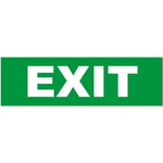 Αυτοκόλλητο σήμα εξόδου EXIT για Led φωτιστικά ασφαλείας