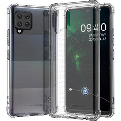 Wozinsky Anti Shock durable case with Military Grade Protection for Samsung Galaxy A42 5G transparent